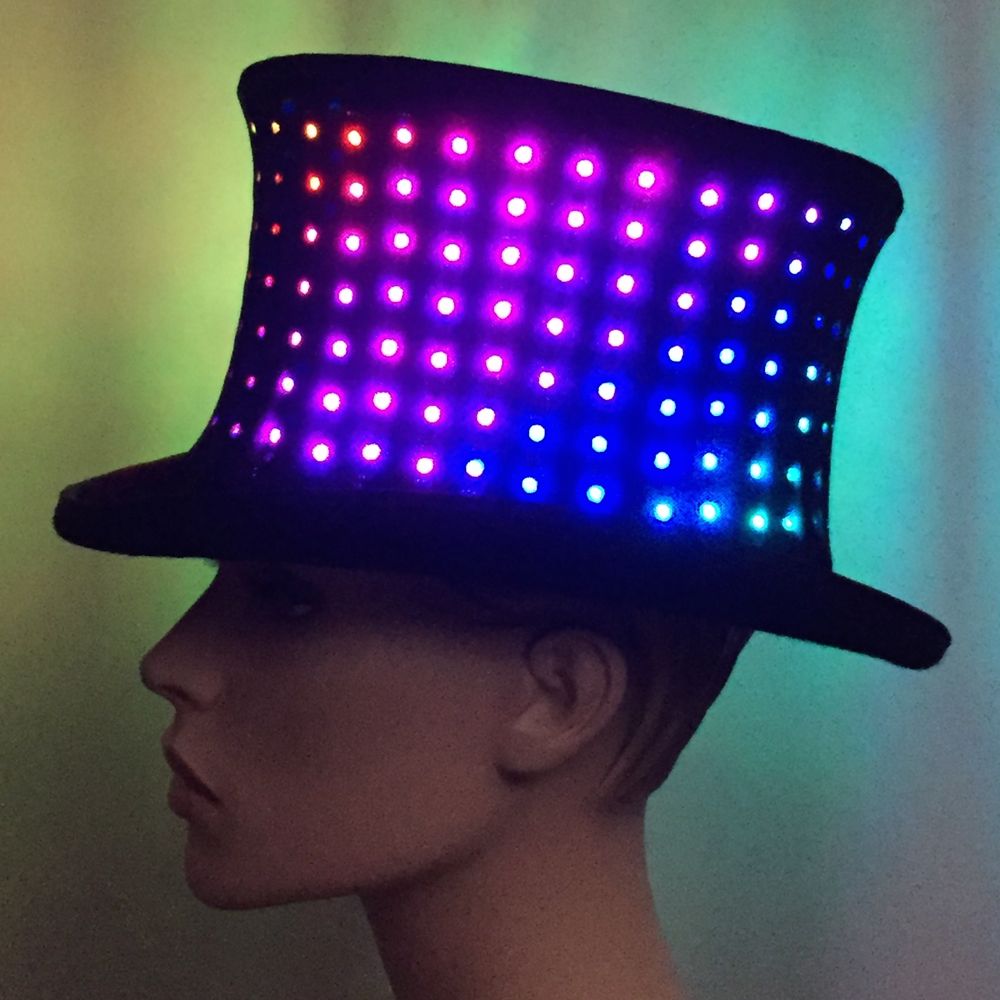Orbit's LED Hat - Enlighted Designs