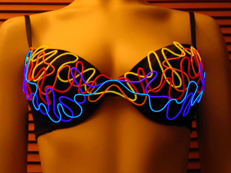 EL Wire Bras & Corsets - Enlighted Designs