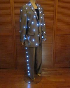Gray Suit with LEDs