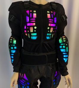 Abstract Geometric LED Suit