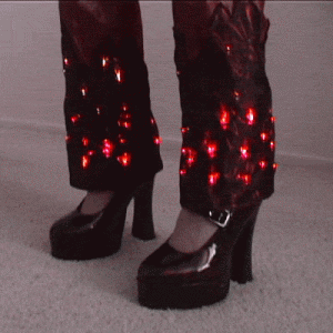 LED Flame Pants